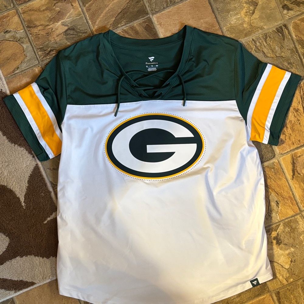 Fanatics Green Bay Packers Football Athletic Tee